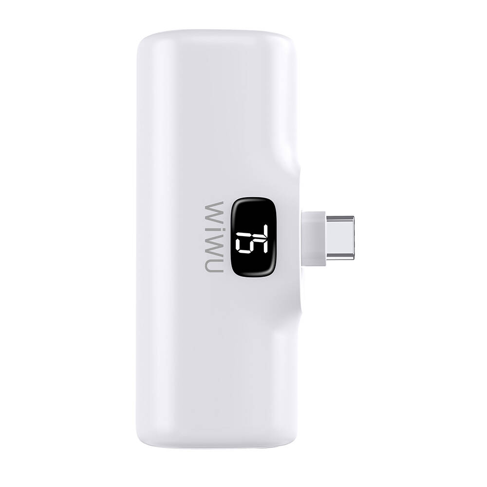 Wiwu Wi-P017 Capsule Series 2in1 Mini Portable Type-C Powerbank with Stand 5000mAh - 6