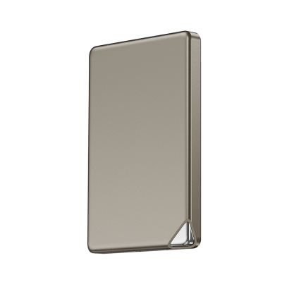 Wiwu Wi-P019 Ultra İnce Explore Serisi Led Göstergeli Wireless M-safe Powerbank 15W 5000mAh Titanyum-Gold