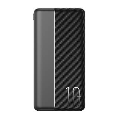 Wiwu Wi-P032 Dual USB-A and Type-C PD LED Light Indicator Portable Powerbank 10000mAh Black