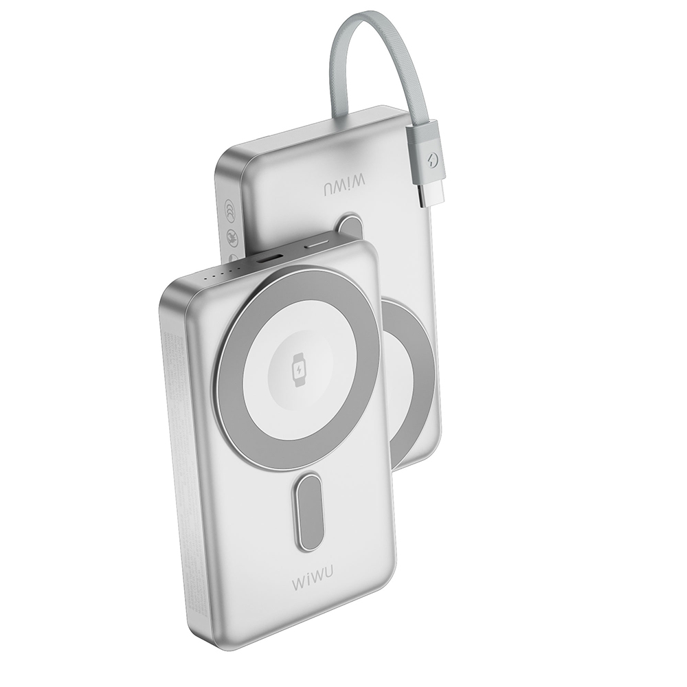 Wiwu Wi-P056 Portable Wireless Charging and PD Fast Charging Power Bank 15W 10000mAh - 9