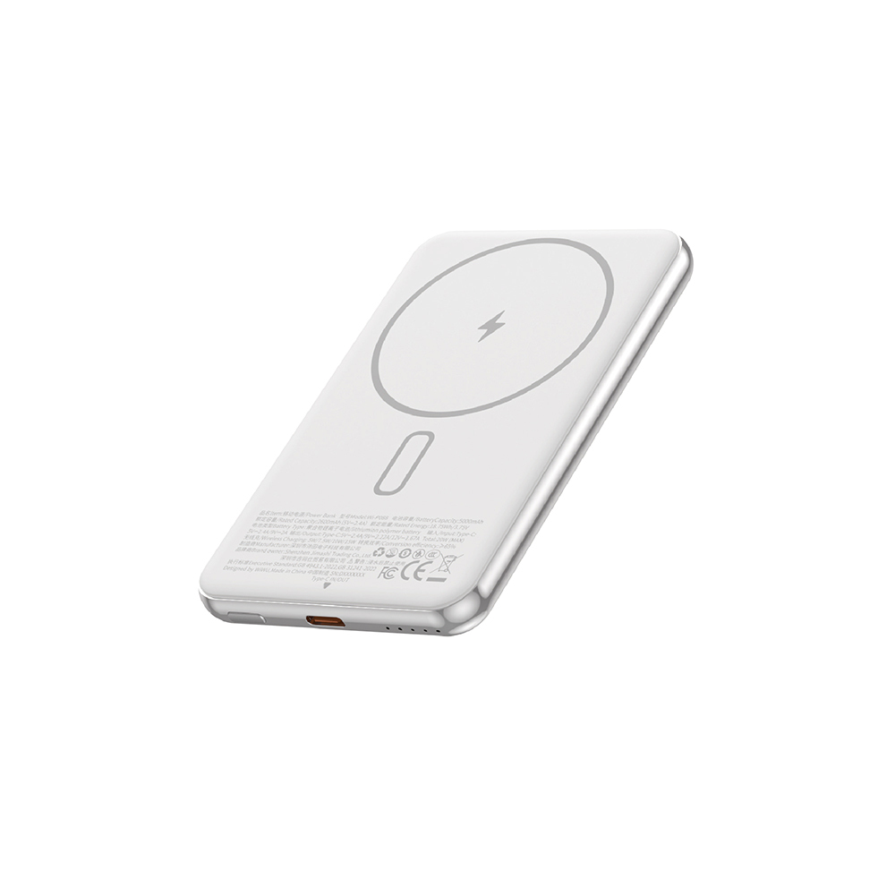 Wiwu Wi-P088 PD 20W Wireless Power Bank 5000mAh 15W with LED Light Indicator - 3