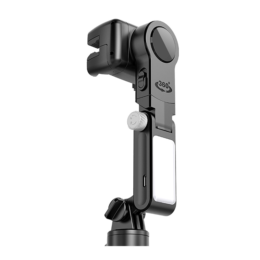 Wiwu Wi-SE006 Multifunctional Illuminated Gimbal Stabilizer Tripod Selfie Stick - 4