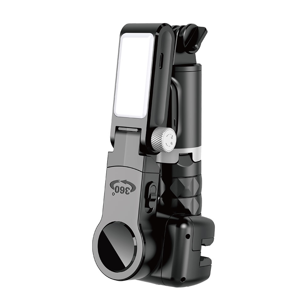 Wiwu Wi-SE006 Multifunctional Illuminated Gimbal Stabilizer Tripod Selfie Stick - 3