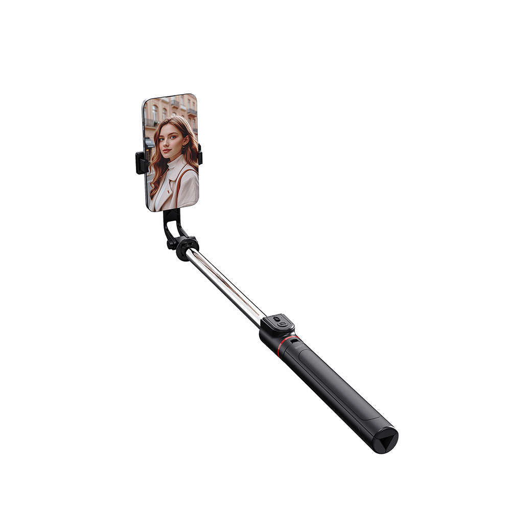 Wiwu Wi-SE015 Canlı Yayın Dolgu Işıklı Teleskopik Tripod ve Selfie Çubuğu - 4