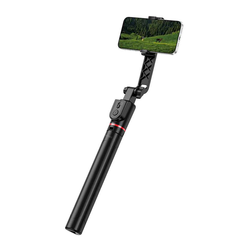 Wiwu Wi-SE015 Canlı Yayın Dolgu Işıklı Teleskopik Tripod ve Selfie Çubuğu - 5