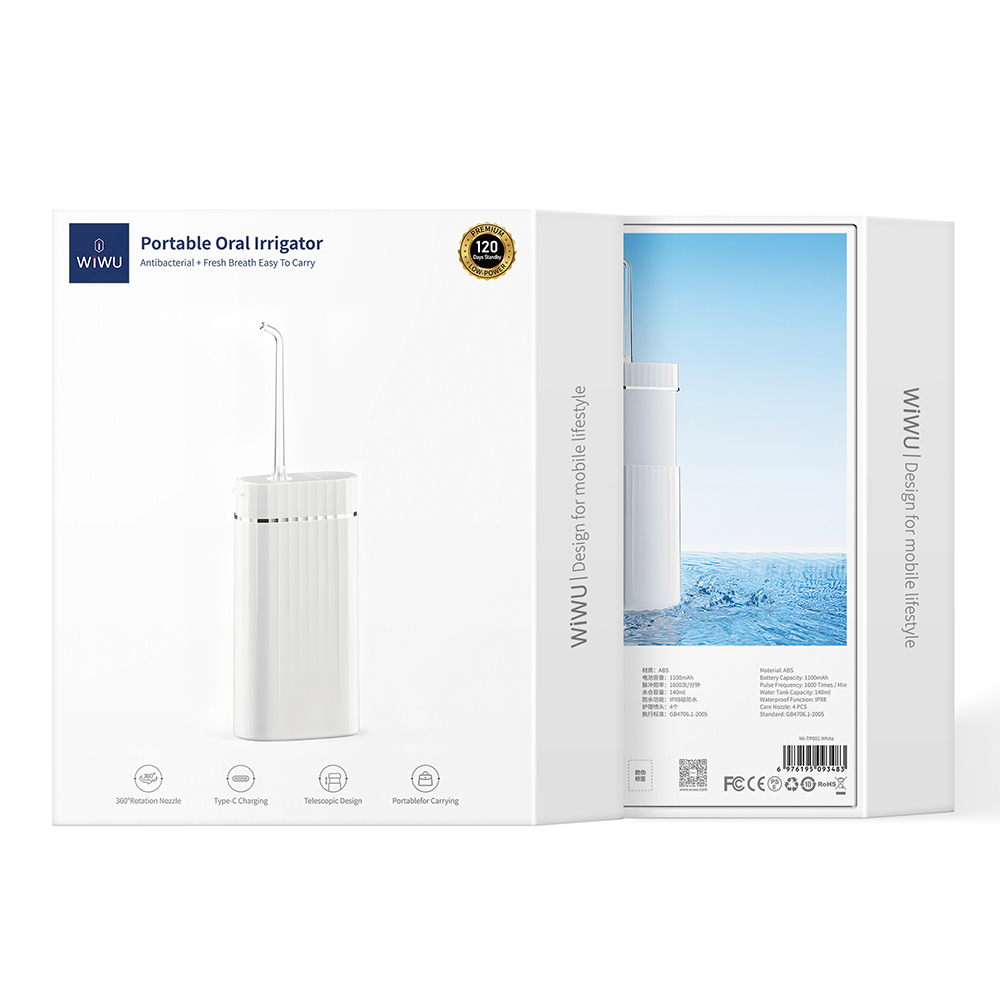 Wiwu Wi-TP001 Portable Oral Irrigator - 7