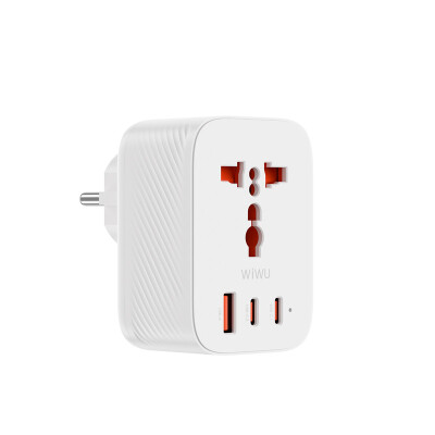 Wiwu Wi-UA007 GaN Tech PD Hızlı Şarj Özellikli Seyehat Şarj Başlığı 20W Beyaz
