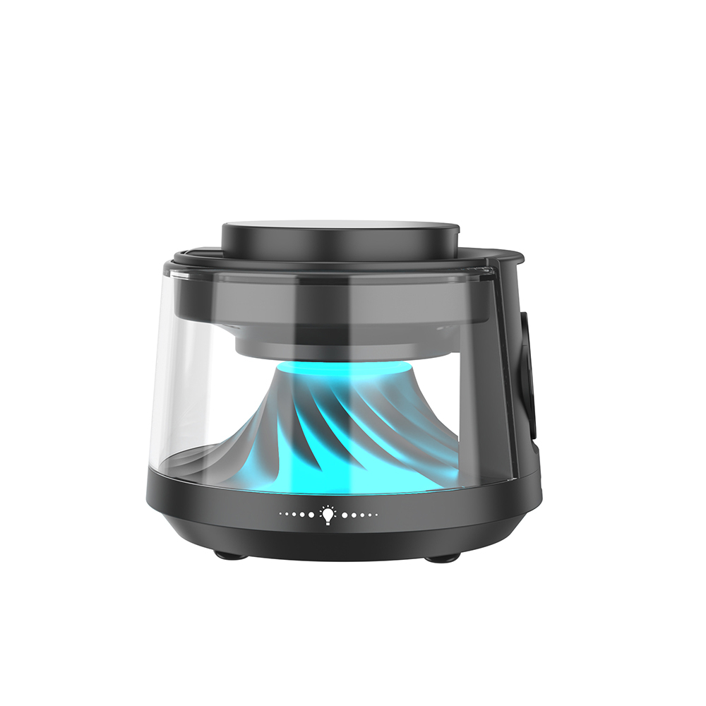 Wiwu Wi-W039 5in1 Wireless Charging Stand with Ambient Light Bluetooth Speaker 15W - 4