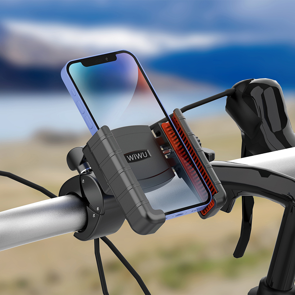 Wiwu Wi-ZC002 Anti-Shake 360° Rotatable Adjustable Motorcycle and Bicycle Phone Holder - 6