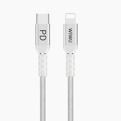Wiwu WP101 MFI Type-c to Lightning Cable Grey
