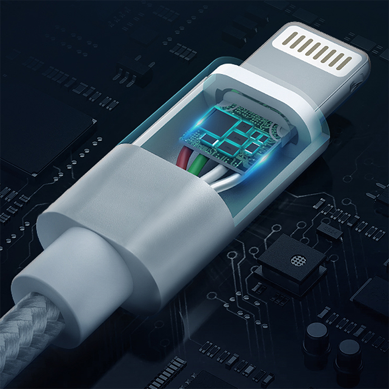 Wiwu WP201 MFI Lightning Cable - 5 Wiwu WP201 MFI Lightning Cable - 5