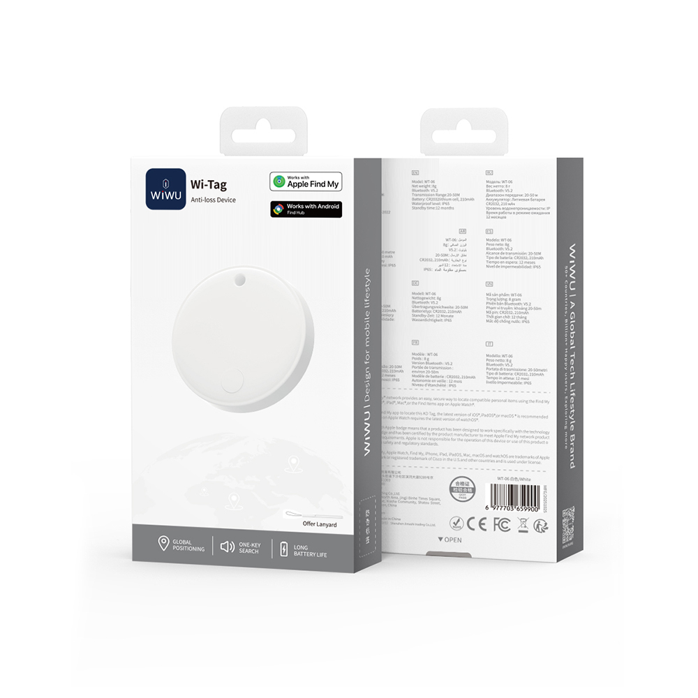 Wiwu WT-06 iTag Anti-Loss Tracker Smart Monitoring Device - 7