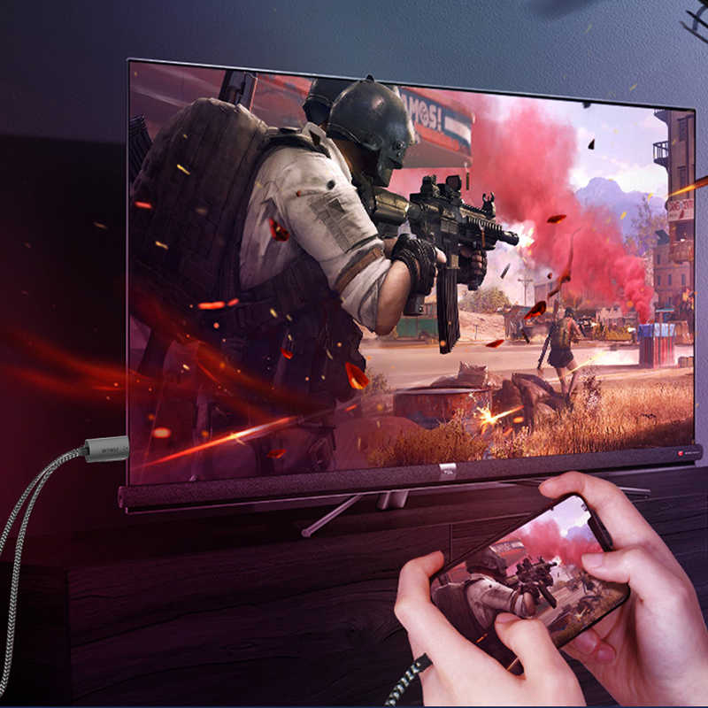 Wiwu X7 iPhone Phone To TV HDMI Cable - 2