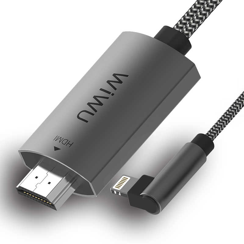 Wiwu X7 iPhone Phone To TV HDMI Cable - 10