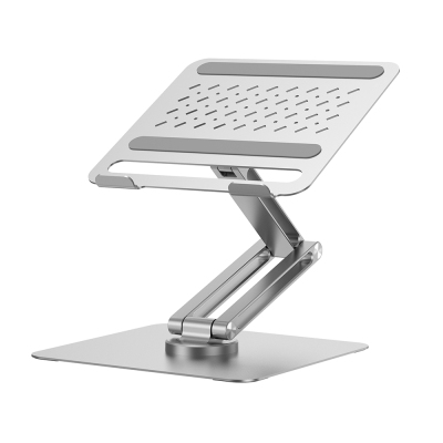 Wiwu ZM-S801 Dönebilen Katlanabilir Ayarlanabilir Laptop Standı Gümüş