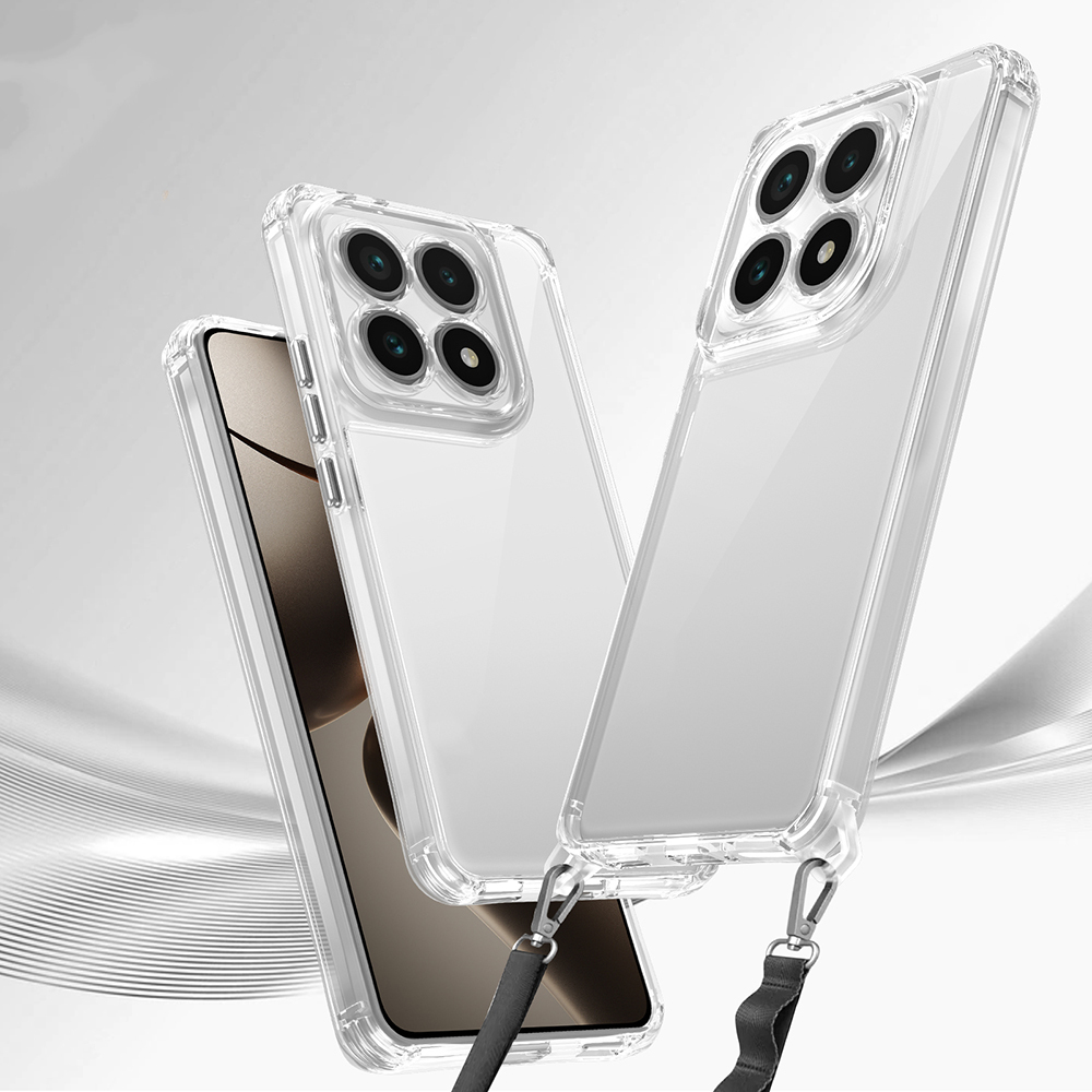Xiaomi 14T Case Airbag Detachable Strap Zore Snap Silicone Cover - 3