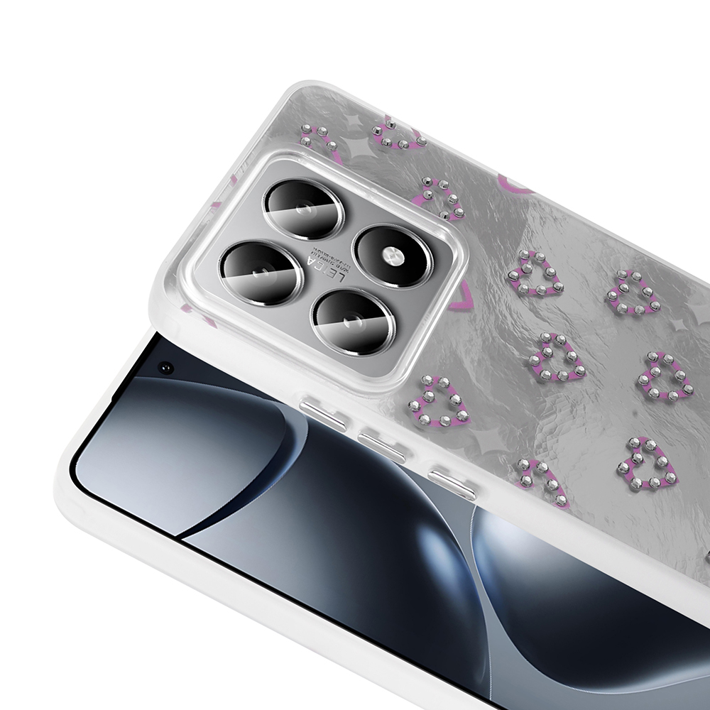Xiaomi 14T Case Camera Protection Figured Zore Ponti Silicone Cover - 13