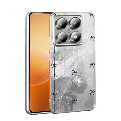 Xiaomi 14T Kılıf Desenli Zore Mep Kapak Küçük Fiyonk