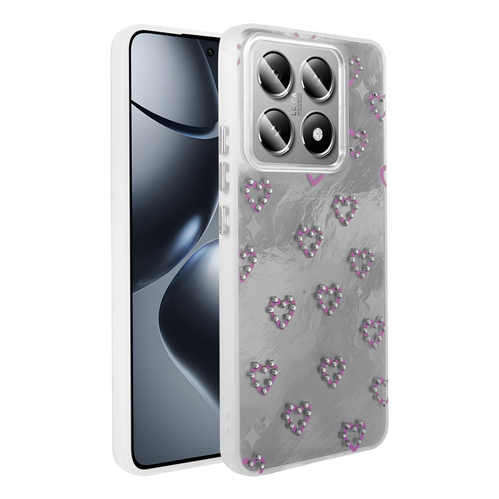 Xiaomi 14T Pro Case Camera Protection Figured Zore Ponti Silicone Cover - 5