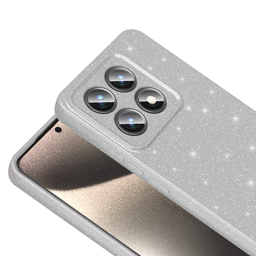 Xiaomi 14T Pro Case Camera Protection Glitter Luxury Zore Cotton Cover - 8