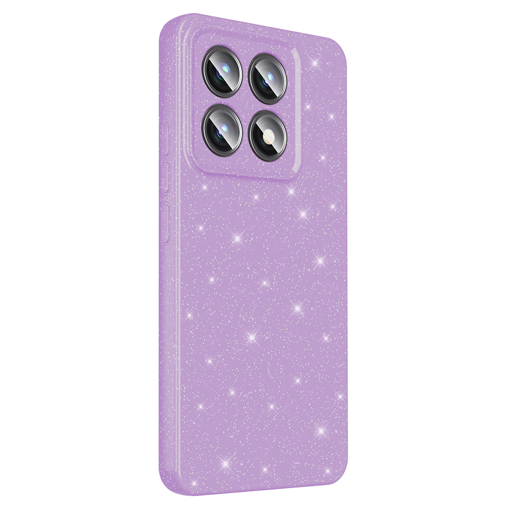 Xiaomi 14T Pro Case Camera Protection Glitter Luxury Zore Cotton Cover - 13