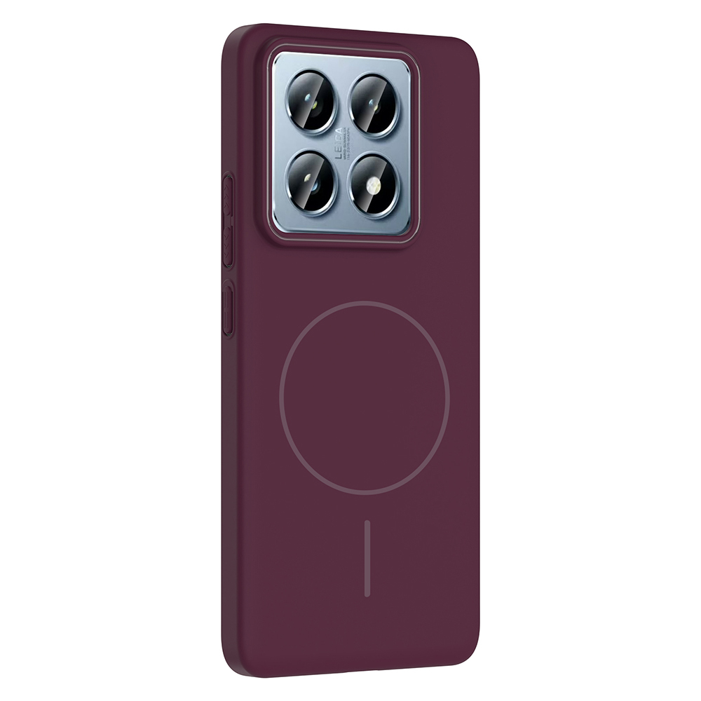 Xiaomi 14T Pro Case Magsafe Charging Feature Zore Ruby Hard Cover - 7