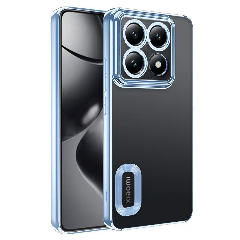 Xiaomi 14T Pro Kılıf Kamera Korumalı Logo Gösteren Zore Omega Kapak - 8