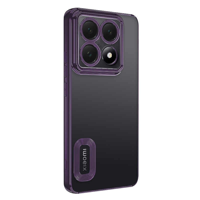 Xiaomi 14T Pro Kılıf Kamera Korumalı Logo Gösteren Zore Omega Kapak - 4