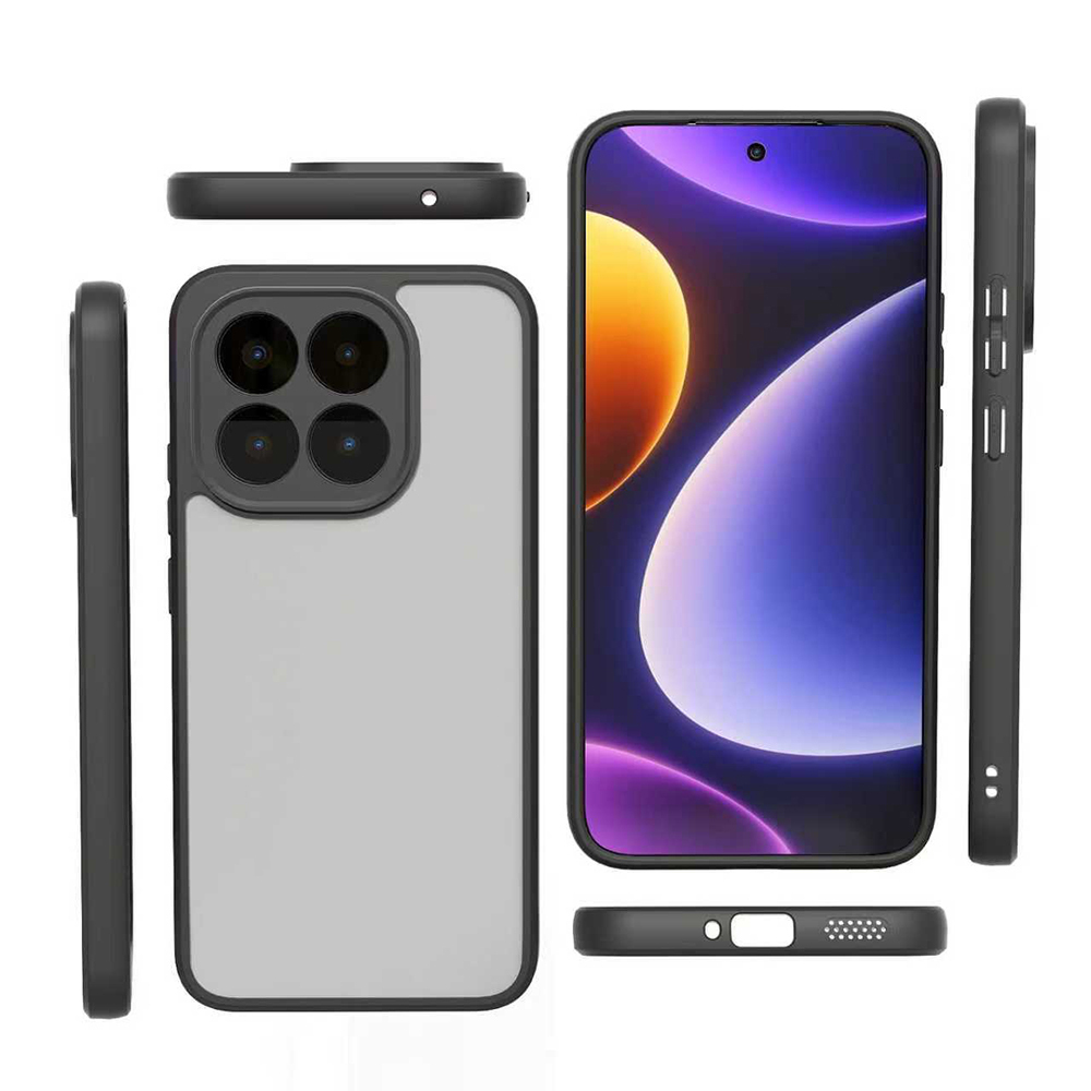 Xiaomi 15T Case Camera Protection Transparent Back Surface Zore New Roll Cover - 5