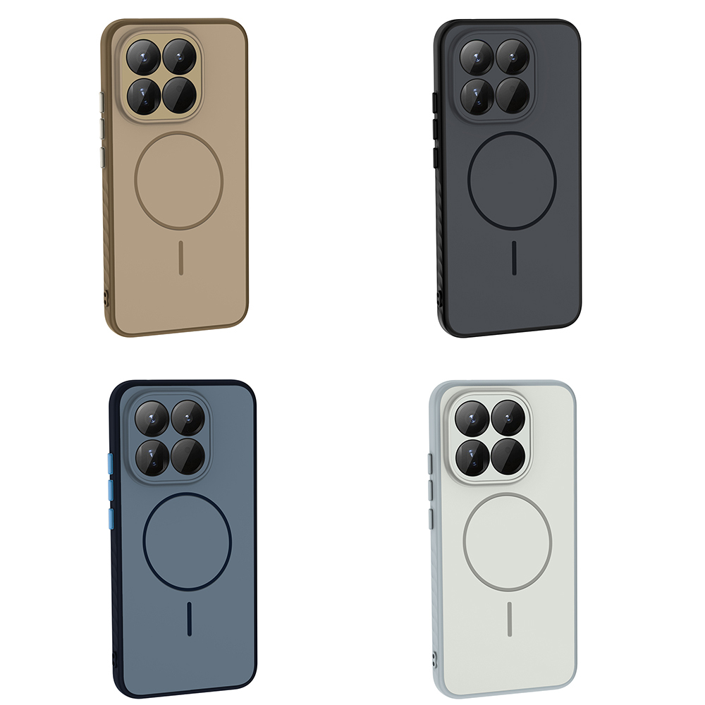 Xiaomi 15T Case M-safe Charging Enabled Zore Tea Cover - 14