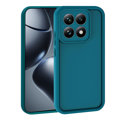 Xiaomi 15T Case with Camera Protection Zore Ananas Cover Dark Green