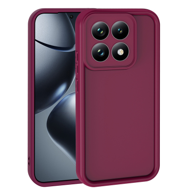 Xiaomi 15T Case with Camera Protection Zore Ananas Cover Plum