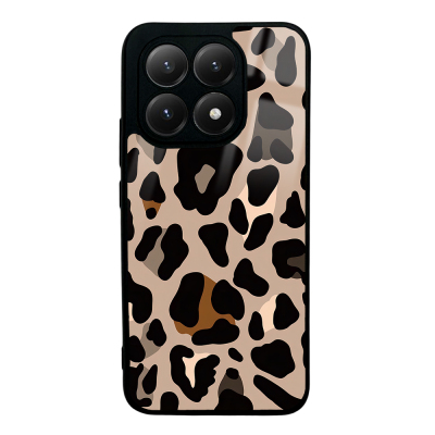 Xiaomi 15T Kılıf Kamera Korumalı Desenli Zore Lusi Kapak Leopar