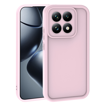 Xiaomi 15T Kılıf Kamera Korumalı Zore Ananas Kapak Pembe