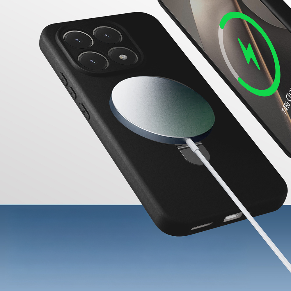 Xiaomi 15T M-safe Charging Stand Case Zore Samara Cover - 8