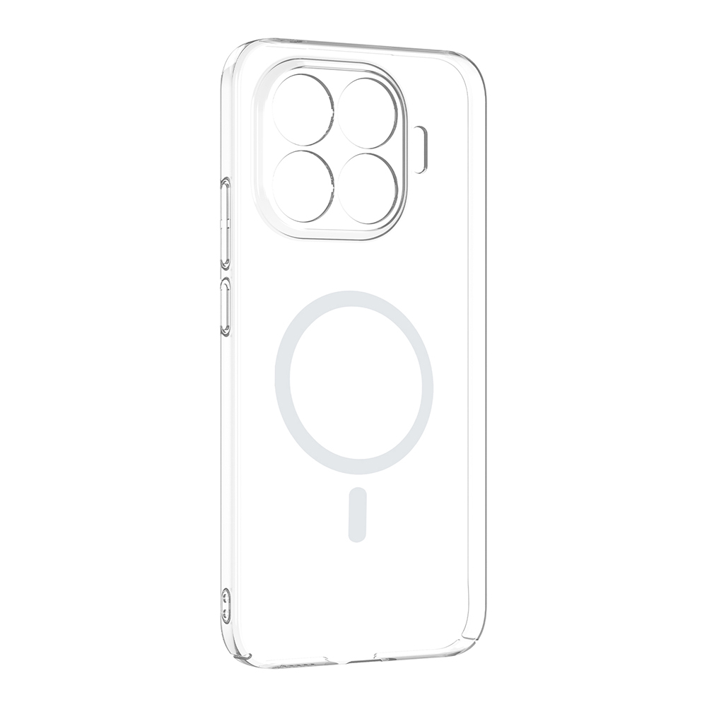 Xiaomi 15T Pro Camera Protected M-Safe Charging Transparent Zore London Hard PC Case - 3