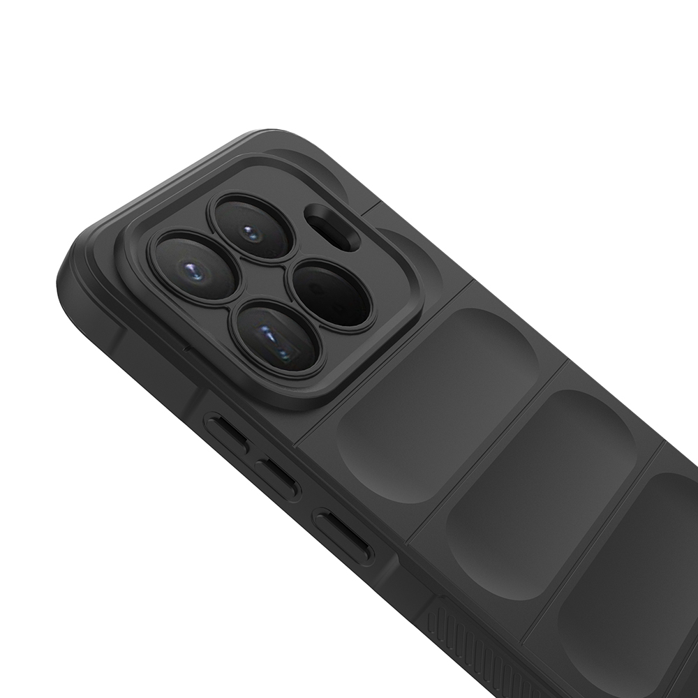 Xiaomi 15T Pro Case Flexible TPU Hollow Back Surface Design Zore Ethnic Silicone Cover - 11