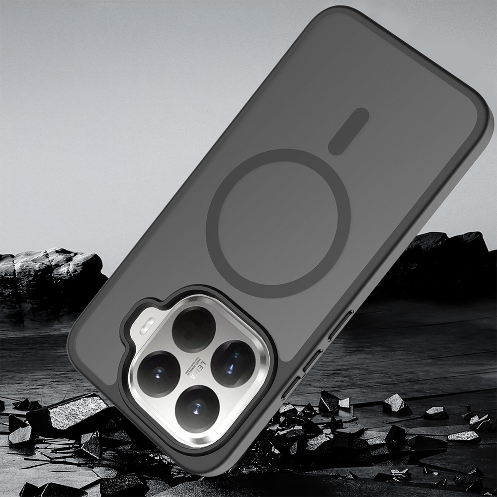 Xiaomi 15T Pro Case Hard PC Back Surface Wireless Charging Feature Zore Flet M-safe Cover - 6