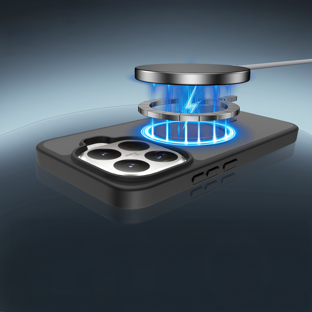 Xiaomi 15T Pro Case Hard PC Back Surface Wireless Charging Feature Zore Flet M-safe Cover - 8