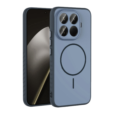 Xiaomi 15T Pro Case M-safe Charging Feature Zore Tea Cover Navy blue