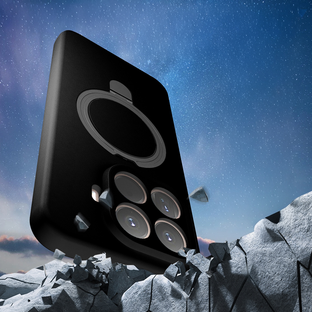 Xiaomi 15T Pro Case M-safe Charging Stand Zore Samara Cover - 11