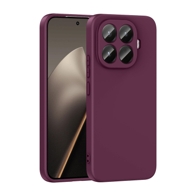 Xiaomi 15T Pro Case Zore Mara Launch Cover Koyu Mor