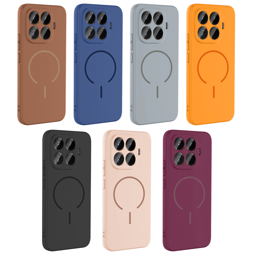 Xiaomi 15T Pro Case Zore Meta Cover with M-safe Charging Feature - 23