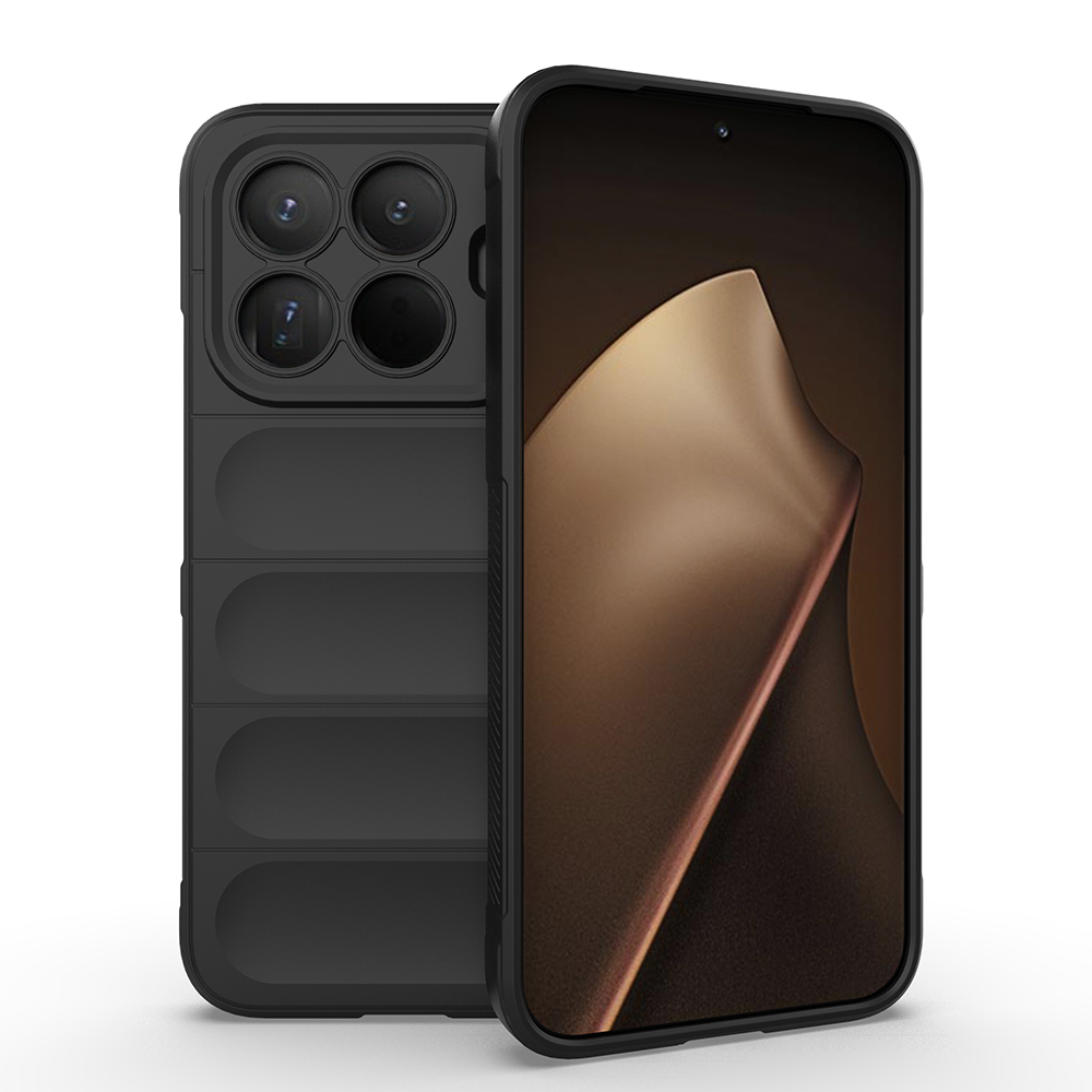 Xiaomi 15T Pro Kılıf Esnek TPU Oyuklu Arka Yüzey Tasarımlı Zore Etnik Silikon Kapak - 1