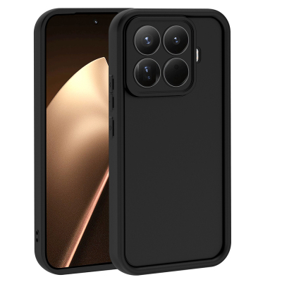 Xiaomi 15T Pro Kılıf Kamera Korumalı Zore Ananas Kapak Siyah