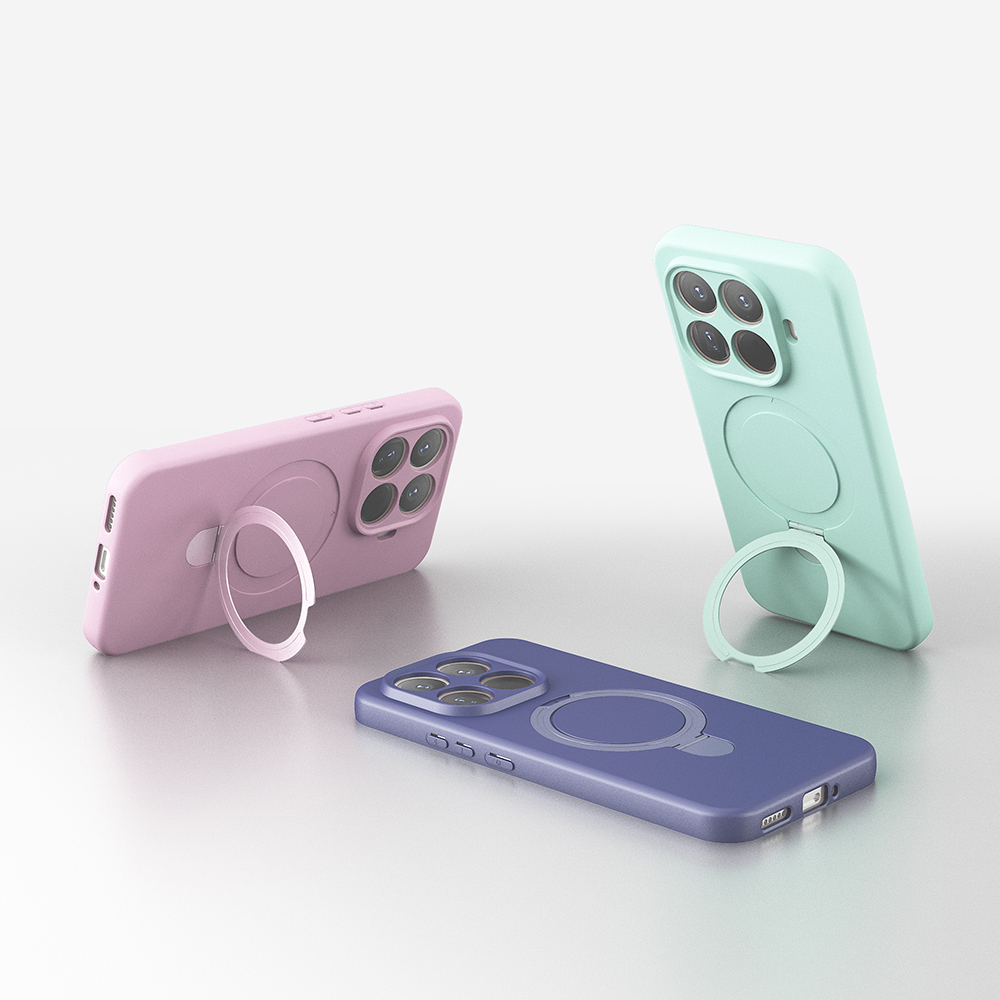 Xiaomi 15T Pro Kılıf M-safe Şarj Özellikli Standlı Zore Samara Kapak - 8