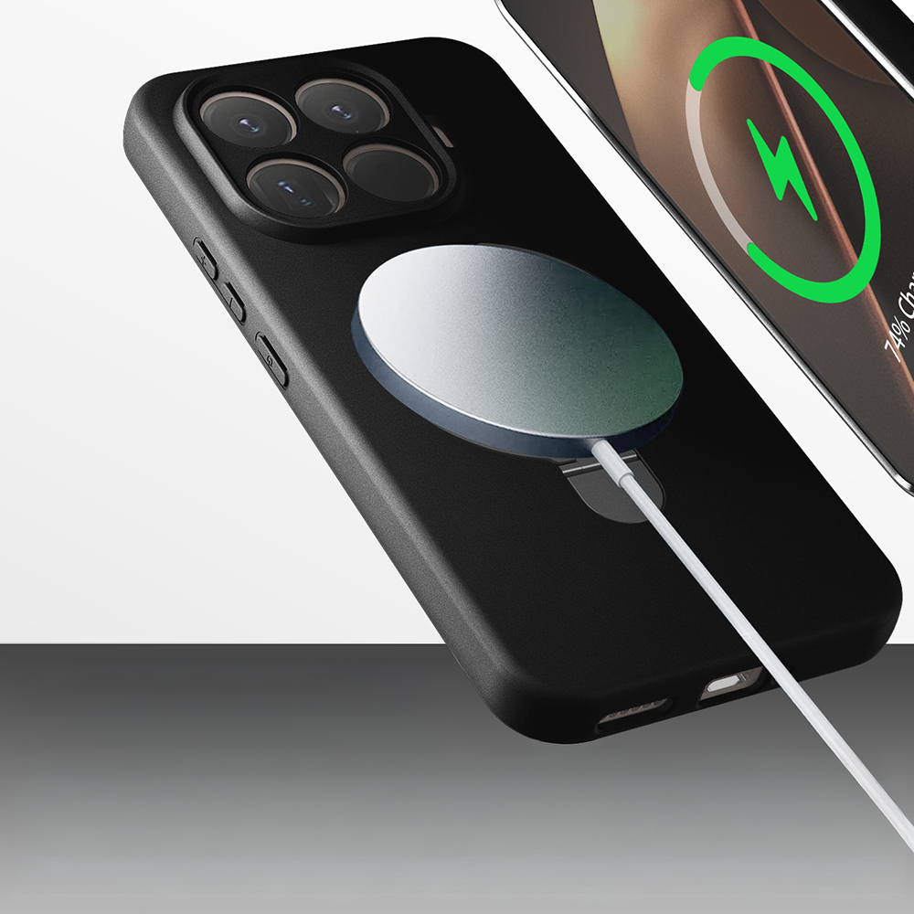 Xiaomi 15T Pro Kılıf M-safe Şarj Özellikli Standlı Zore Samara Kapak - 9