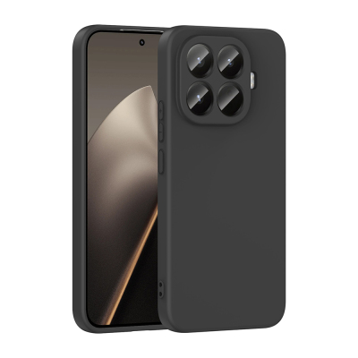 Xiaomi 15T Pro Kılıf Zore Mara Lansman Kapak Siyah