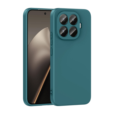 Xiaomi 15T Pro Kılıf Zore Mara Lansman Kapak Koyu Yeşil