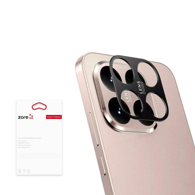 Xiaomi 15T Pro Zore 3D Kamera Camı Siyah